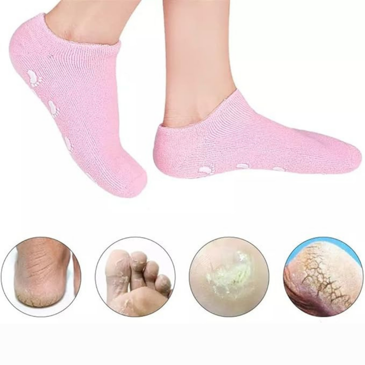 Foot/Heel Protection Socks