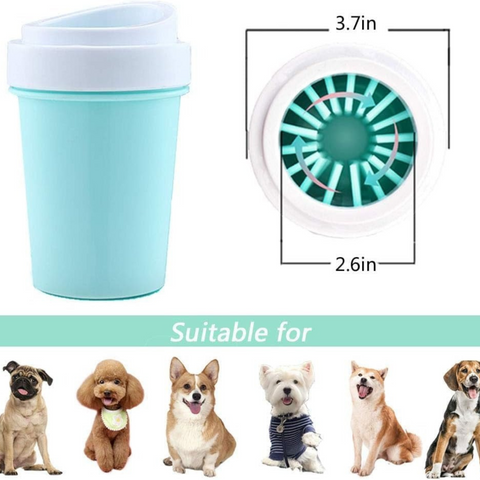 Dog Paw Cleaner Washing Cup