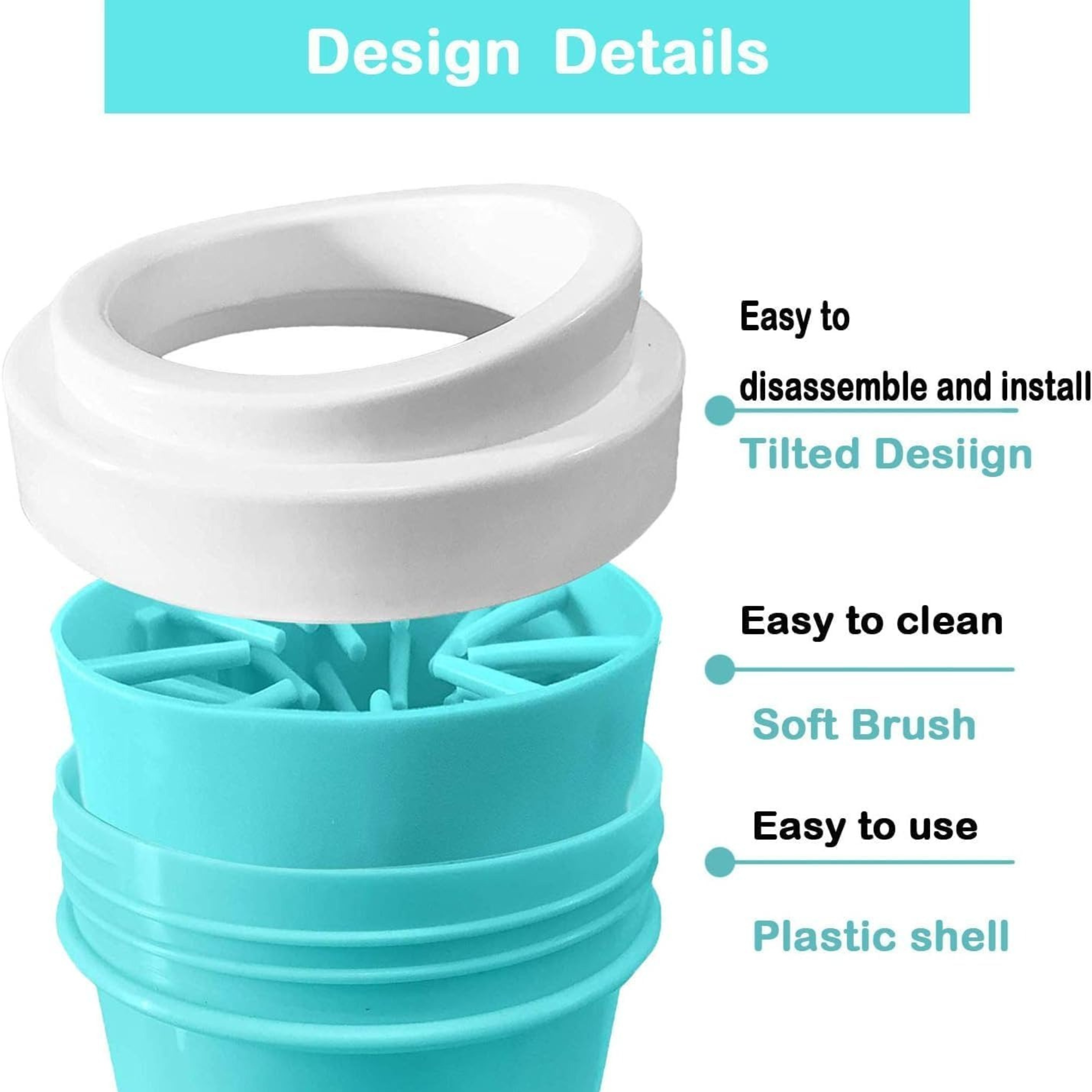 Dog Paw Cleaner Washing Cup