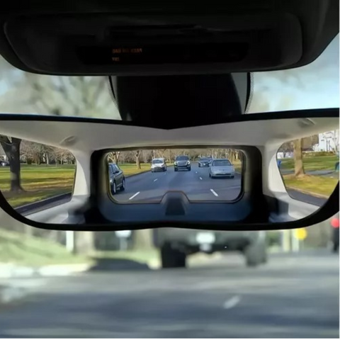Wide Angle Rearview Mirror With Angel Vision