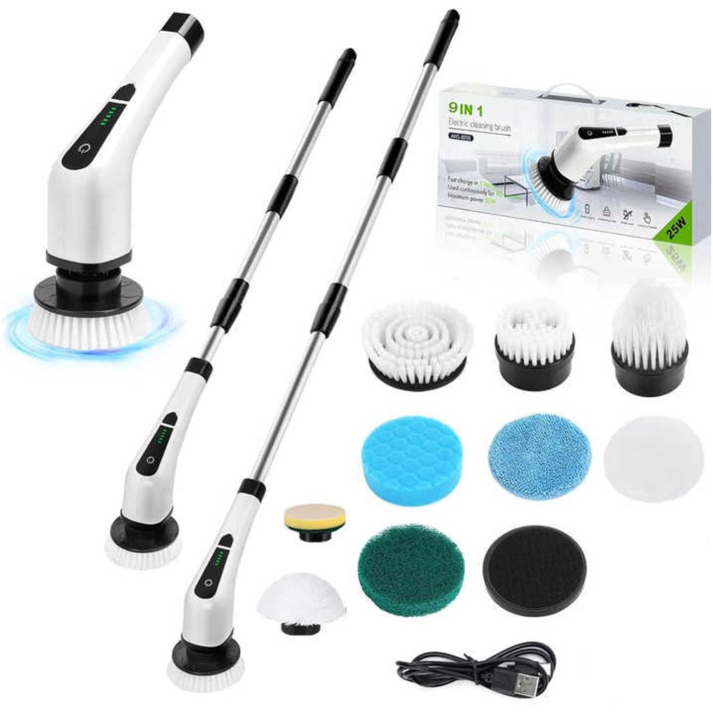9 in 1 Electric Cleaning Brush