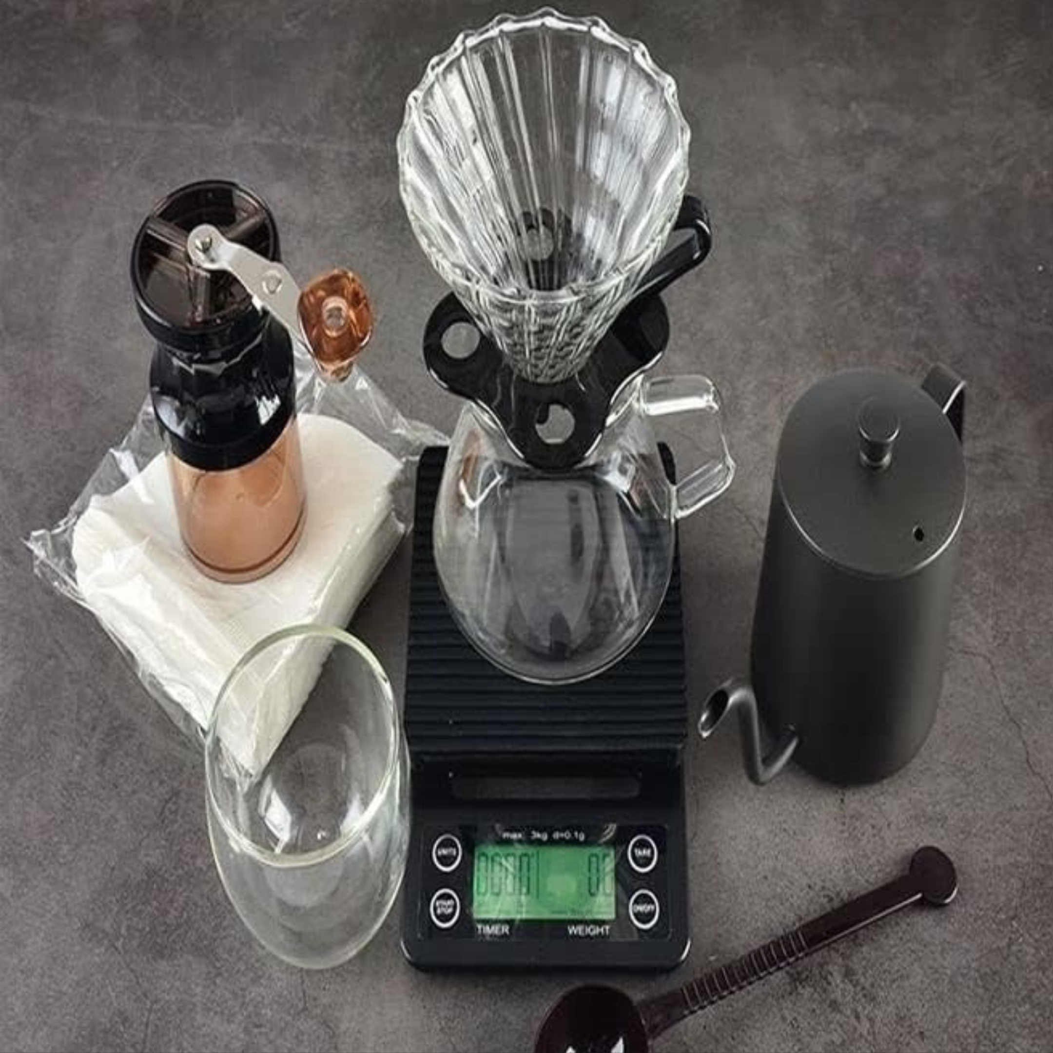 Household Coffee Making Accessories Set Box
