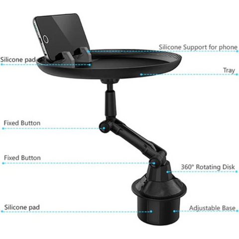 Cup Holder Food Tray