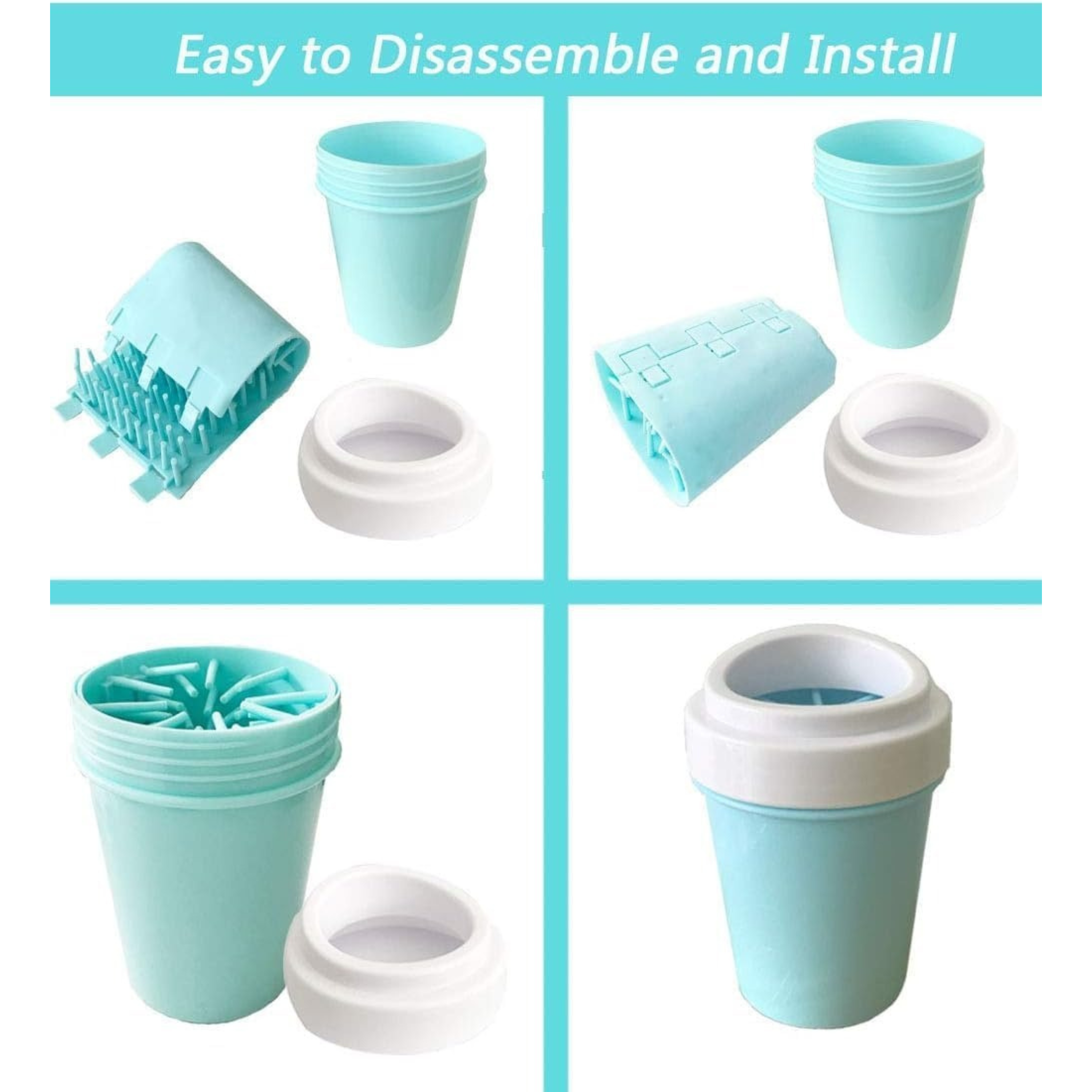 Dog Paw Cleaner Washing Cup