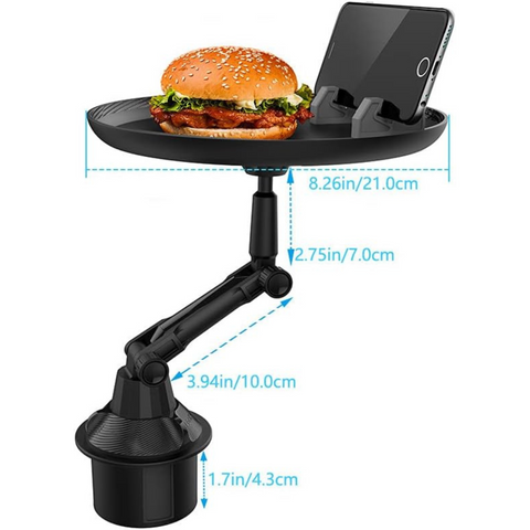 Cup Holder Food Tray