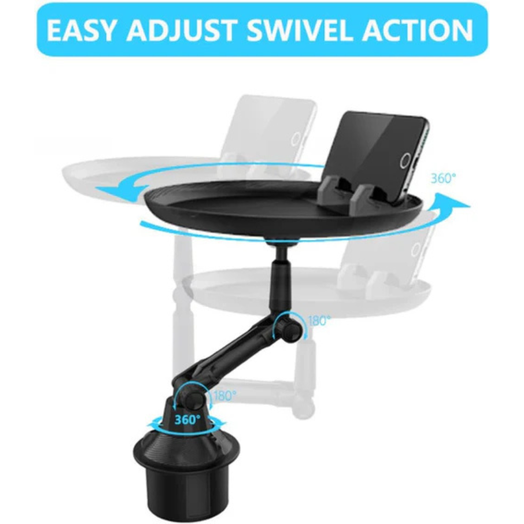 Cup Holder Food Tray